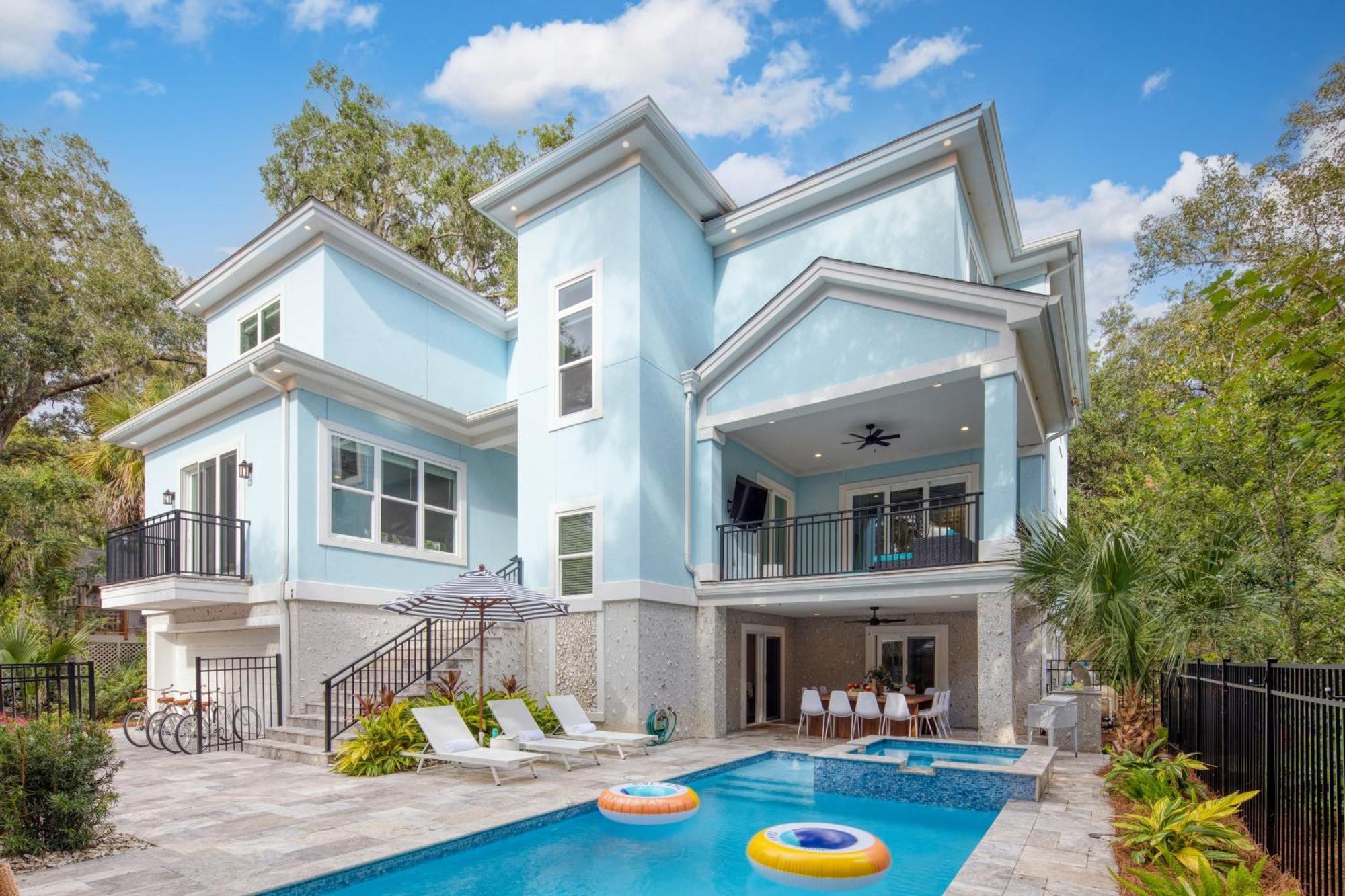 Dory By Avantstay Walk To The Beach Luxe Home Hilton Head Island Eksteriør bilde